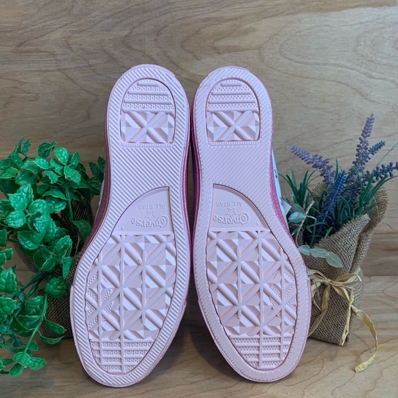 NEW Converse Miley Cyrus All Star Glitter Hi - Picture 8 of 8